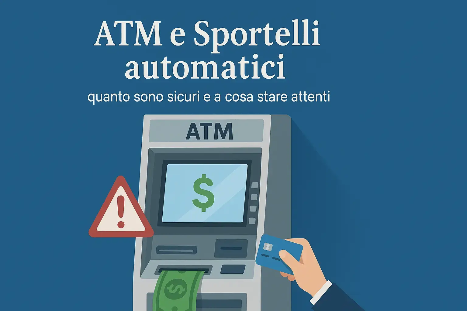 ATM e Sportelli automatici: quanto sono sicuri e a cosa stare attenti