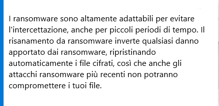 Definizione di risanamento ransomware