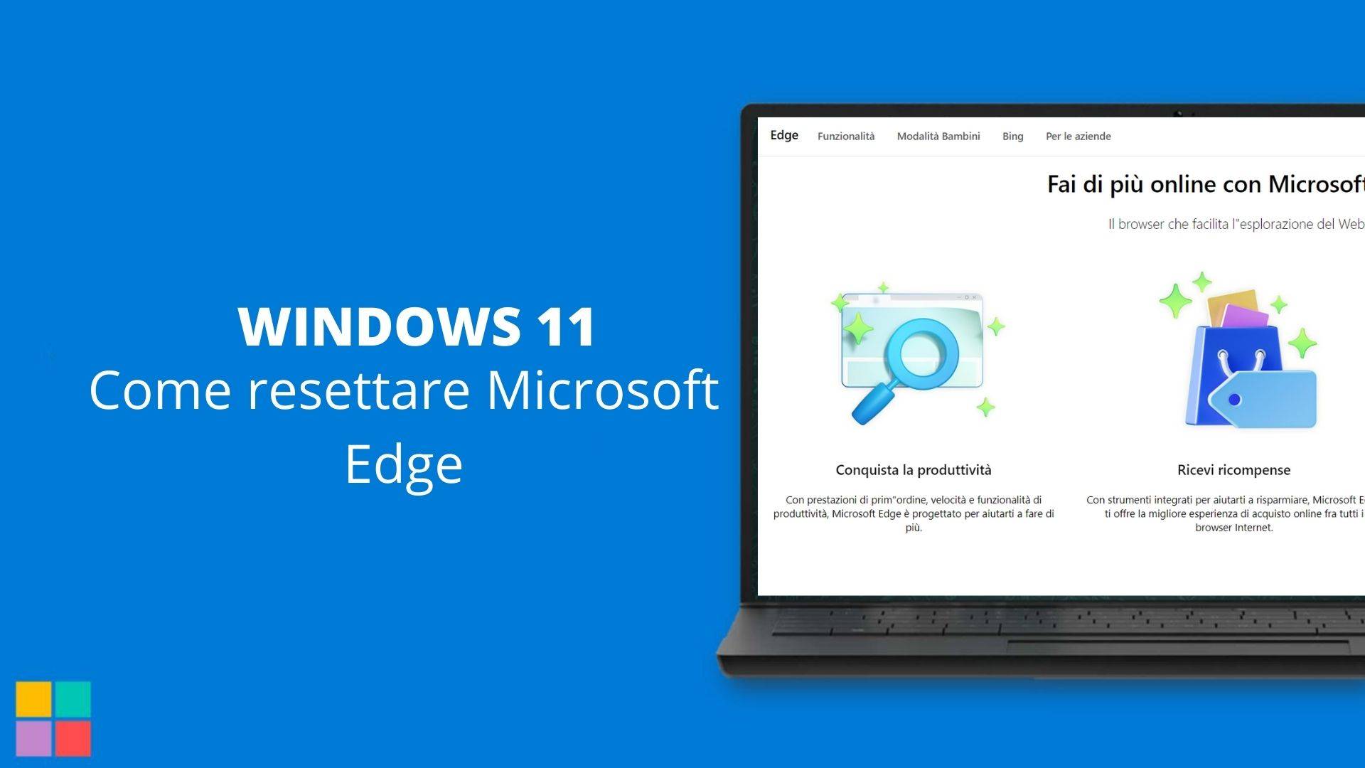 Come resettare Microsoft Edge