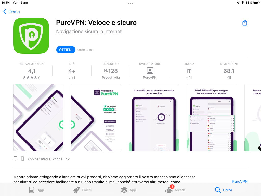 PureVPN: la rete privata virtuale più sicura?
