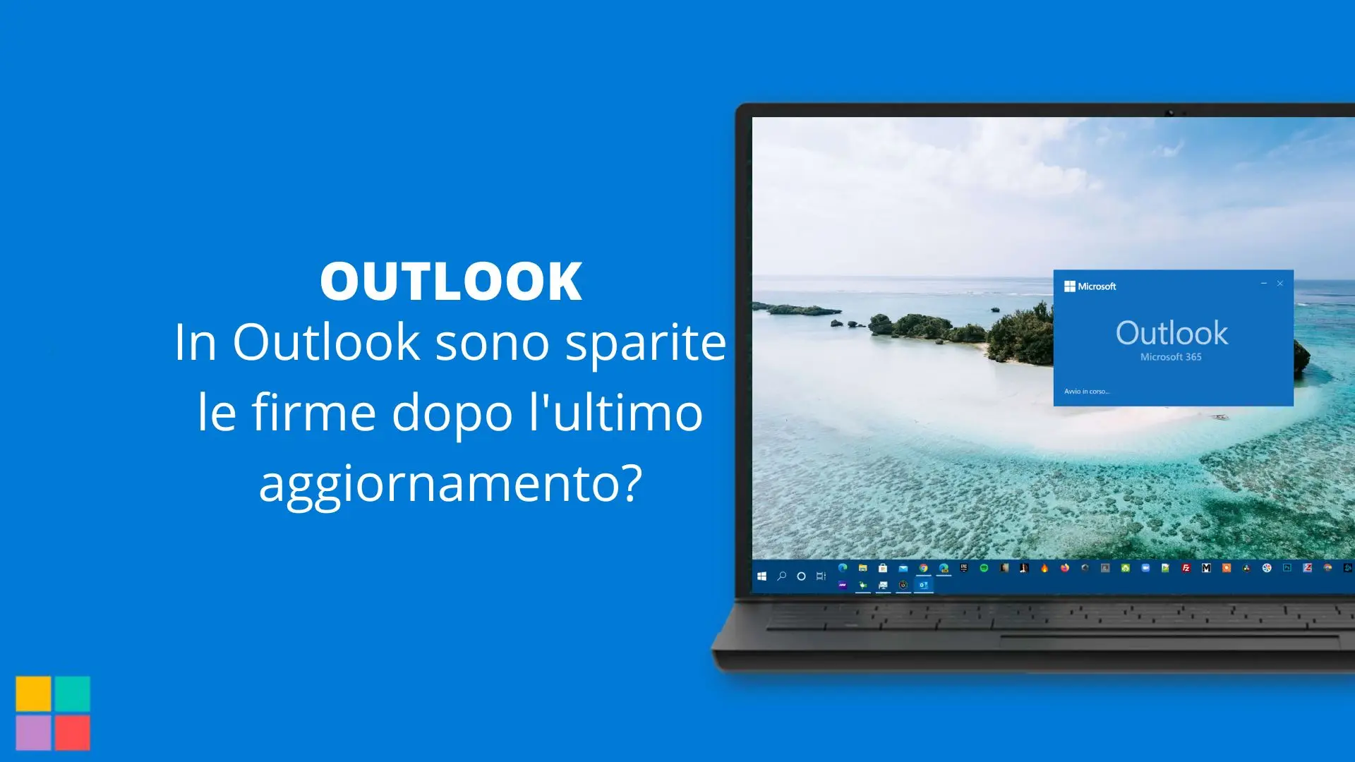 In Outlook sono sparite le firme dopo l'ultimo aggiornamento?