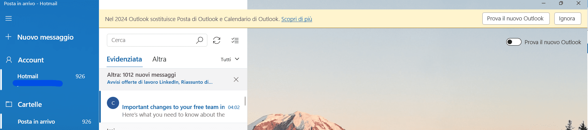 come scaricare il nuovo outlook in windows