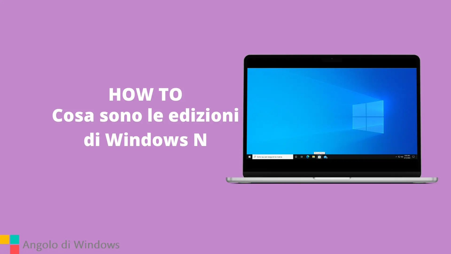 Cosa sono le edizioni di Windows N