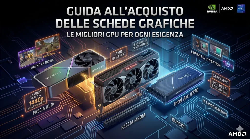 Scheda video, una guida all'acquisto — edizione 2026 aggiornata