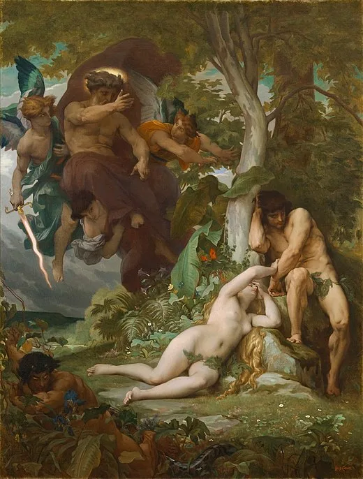 520px Expulsion of Adam and Eve Alexandre Cabanel jpg