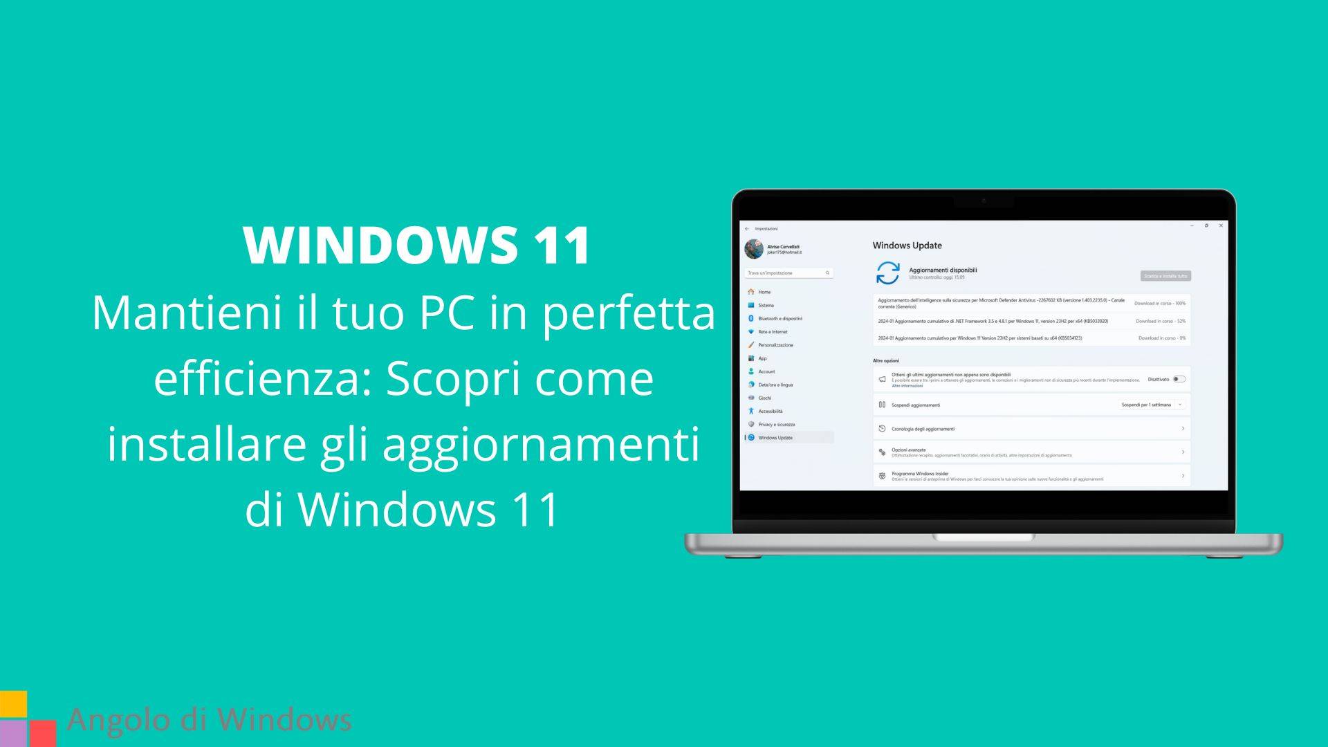 Mantieni il tuo PC in perfetta efficienza: Scopri come installare gli aggiornamenti di Windows 11
