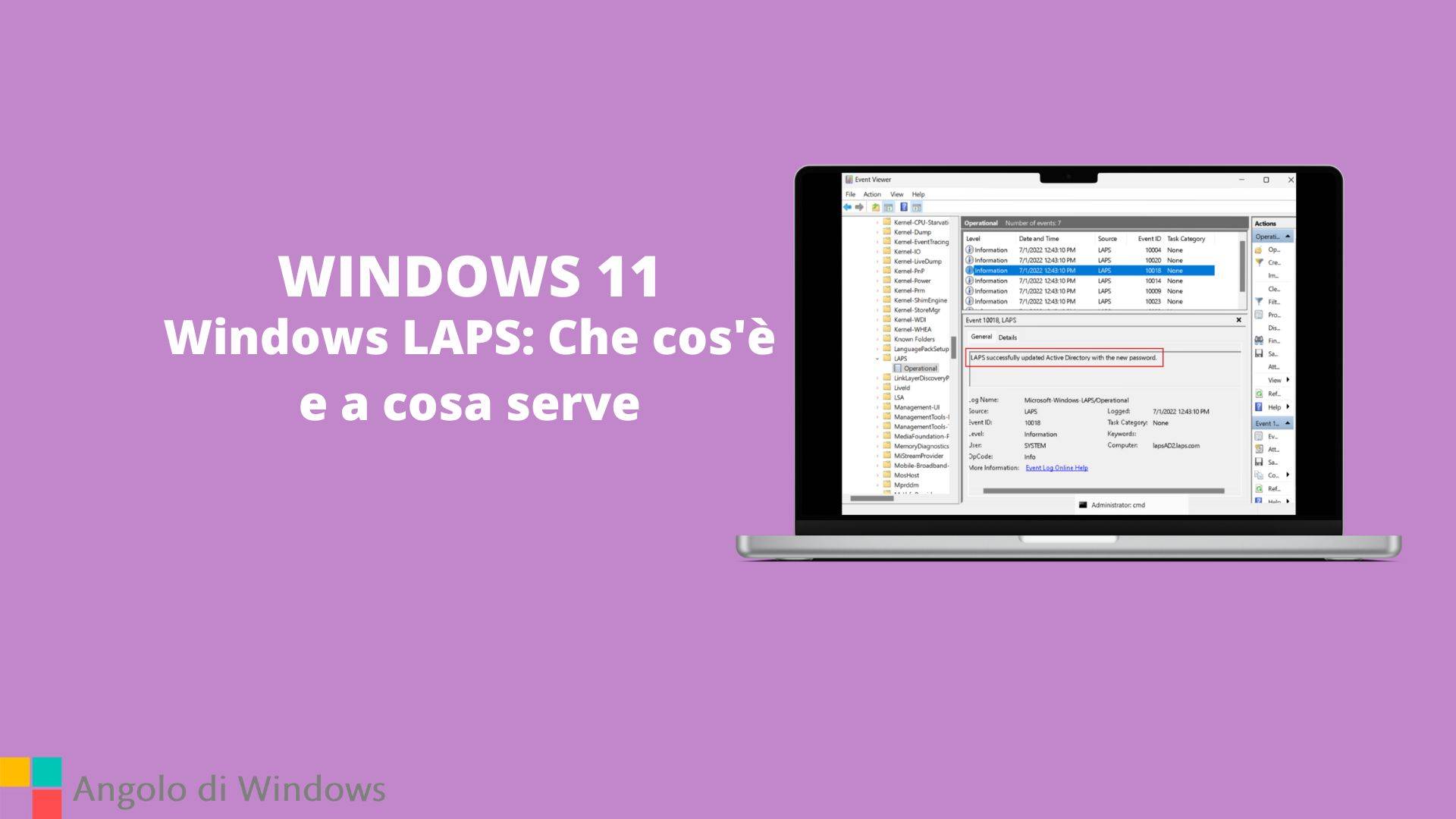 Windows LAPS: Che cos'è e a cosa serve