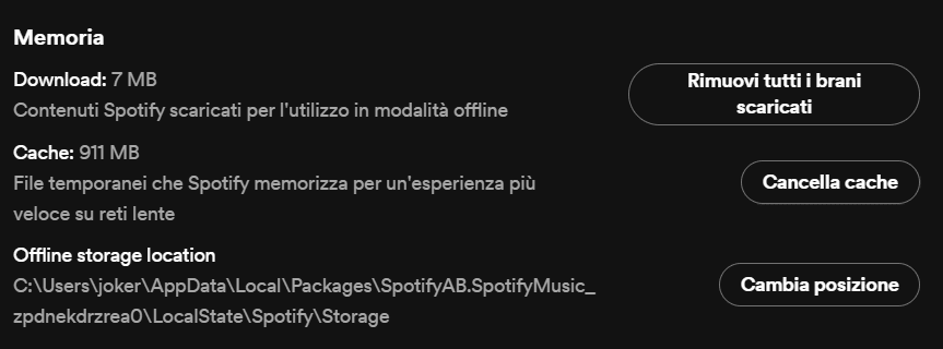 FIX Spotify rallentato, si blocca in Windows