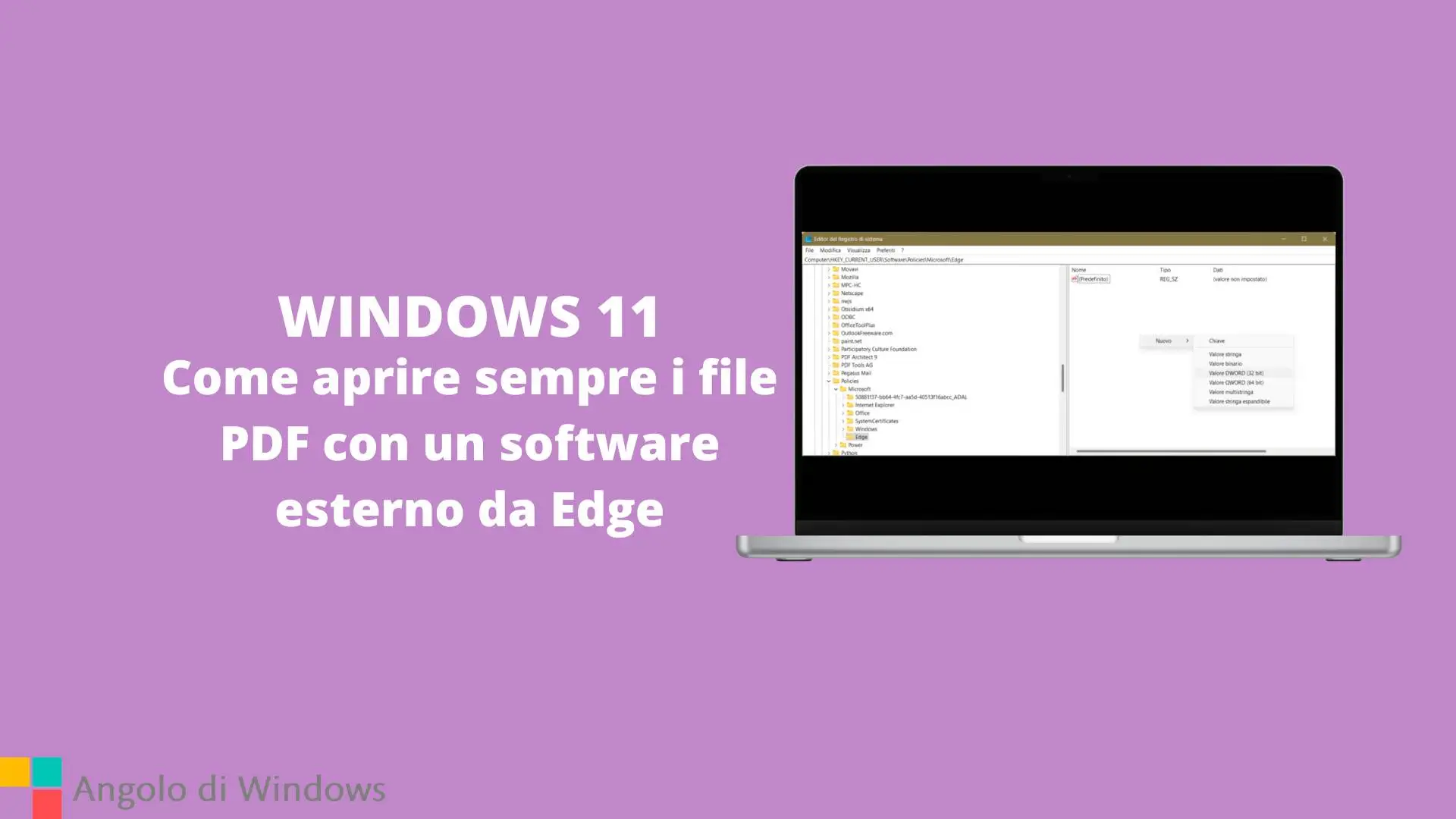Come aprire sempre i file PDF con un software esterno da Edge