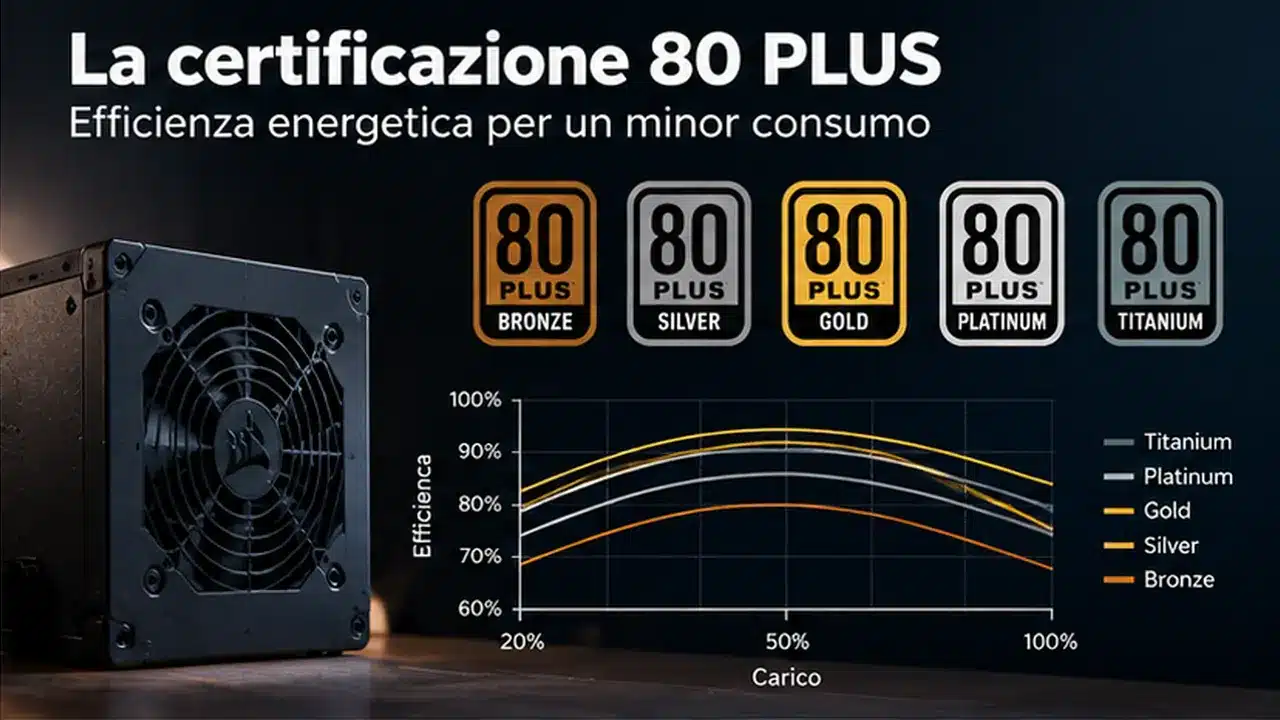 Corsair e l Corsair e l'addio alla certificazione 80 Plus