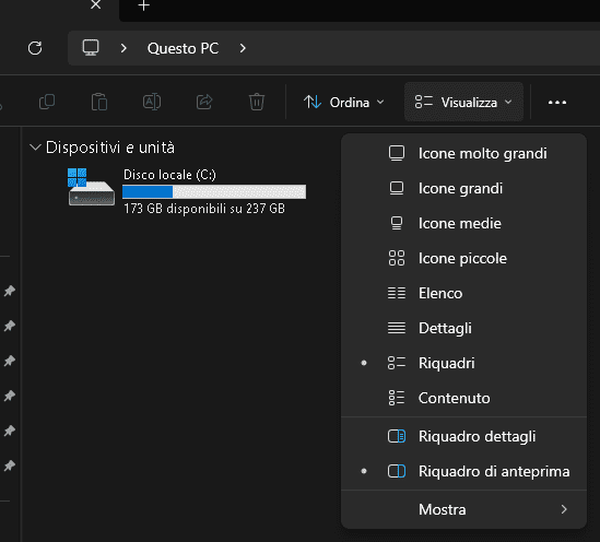 Cartelle OneDrive lente