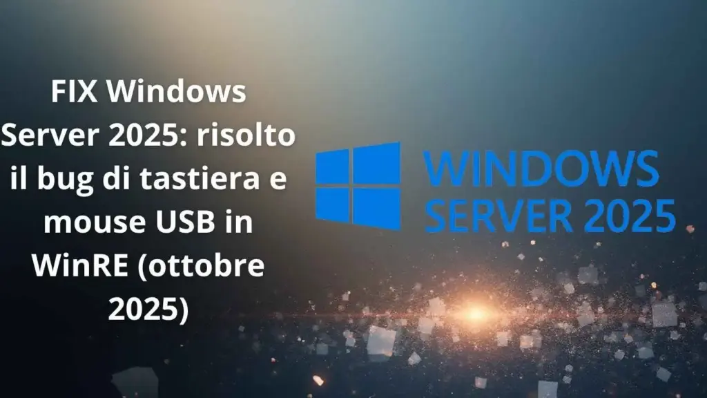 fix windows server 2025 winre