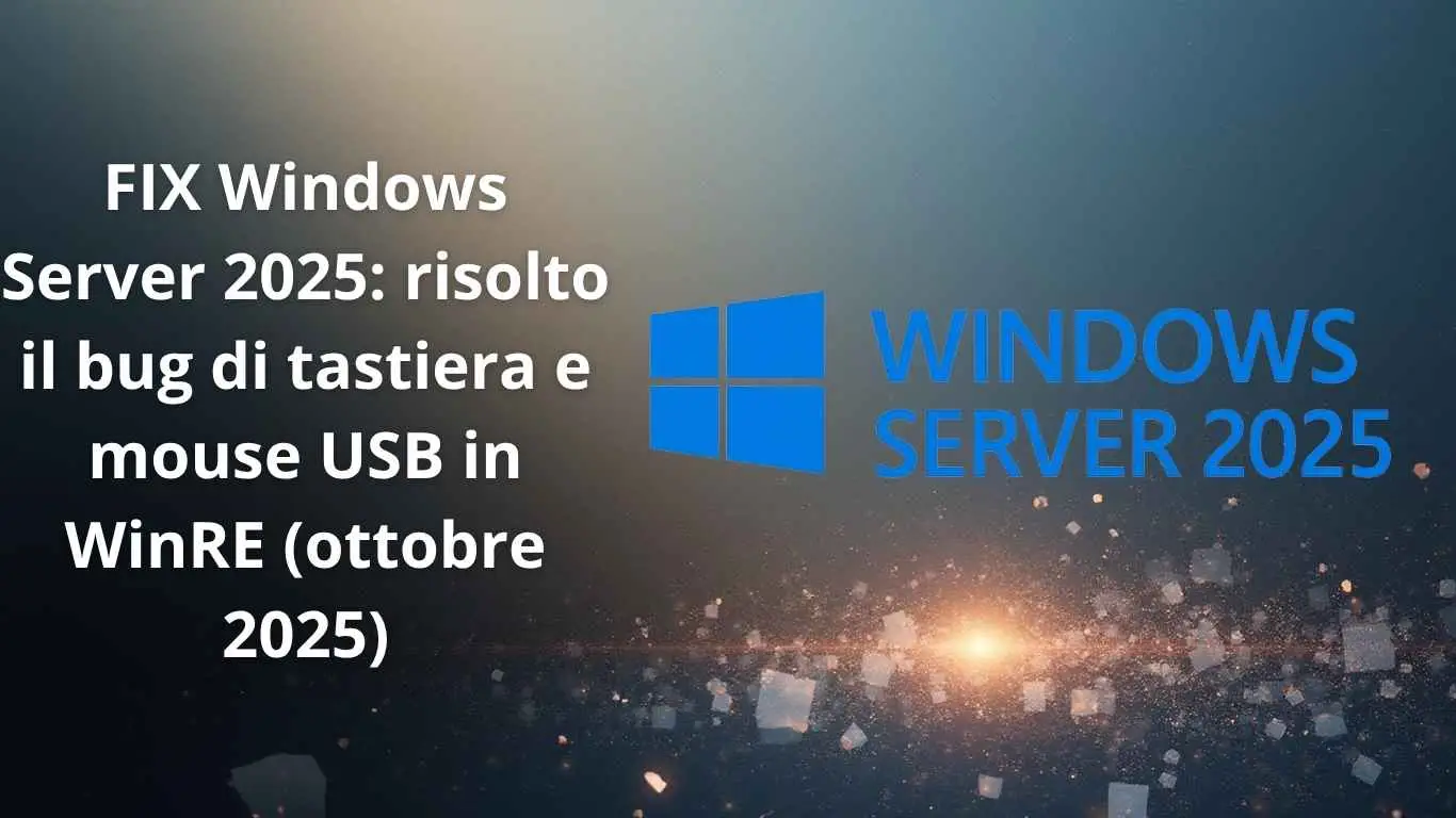 fix windows server 2025 winre