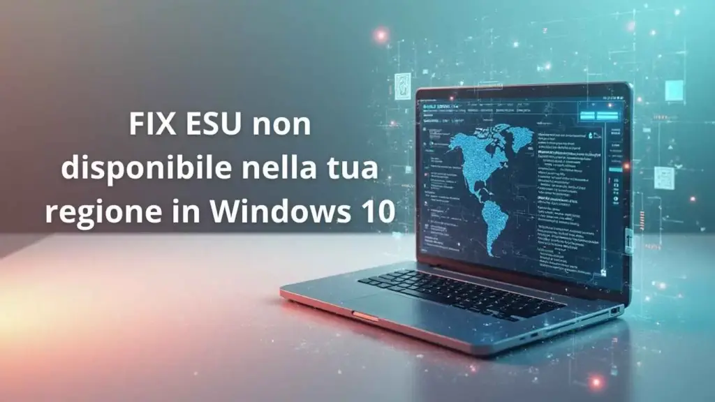 FIX ESU non disponibile nella tua regione in Windows 10