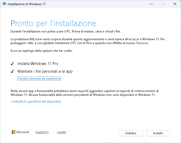 Aggiornare a Windows 11 25H2 Aggiornare a Windows 11 25H2