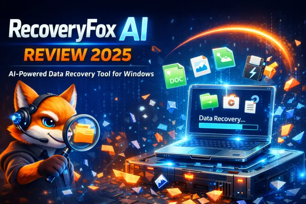 RecoveryFox AI Review 2025: AI-Powered Data Recovery Tool for Windows