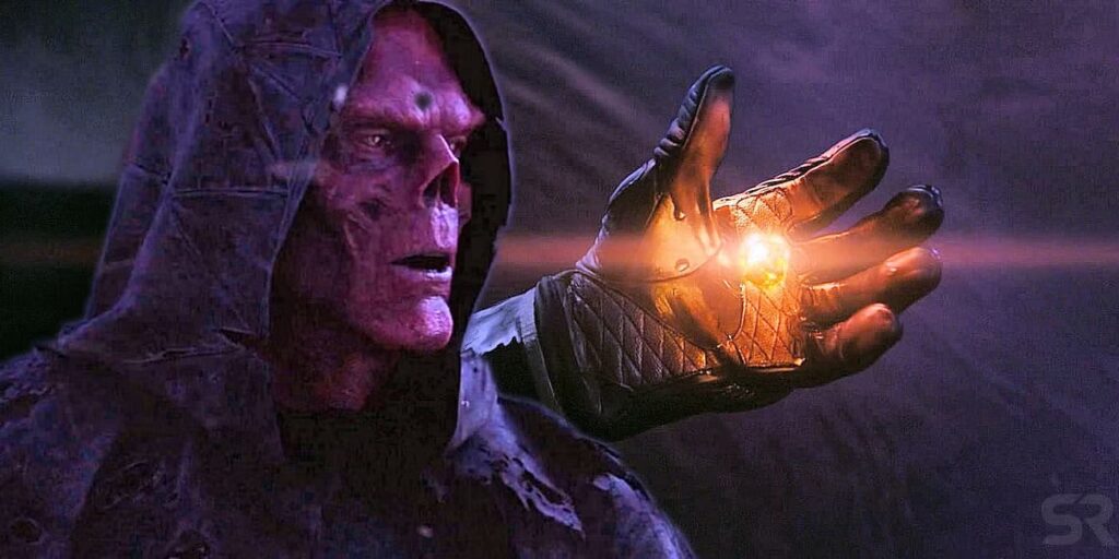 Red Skull with Soul Stone in Avengers Endgame