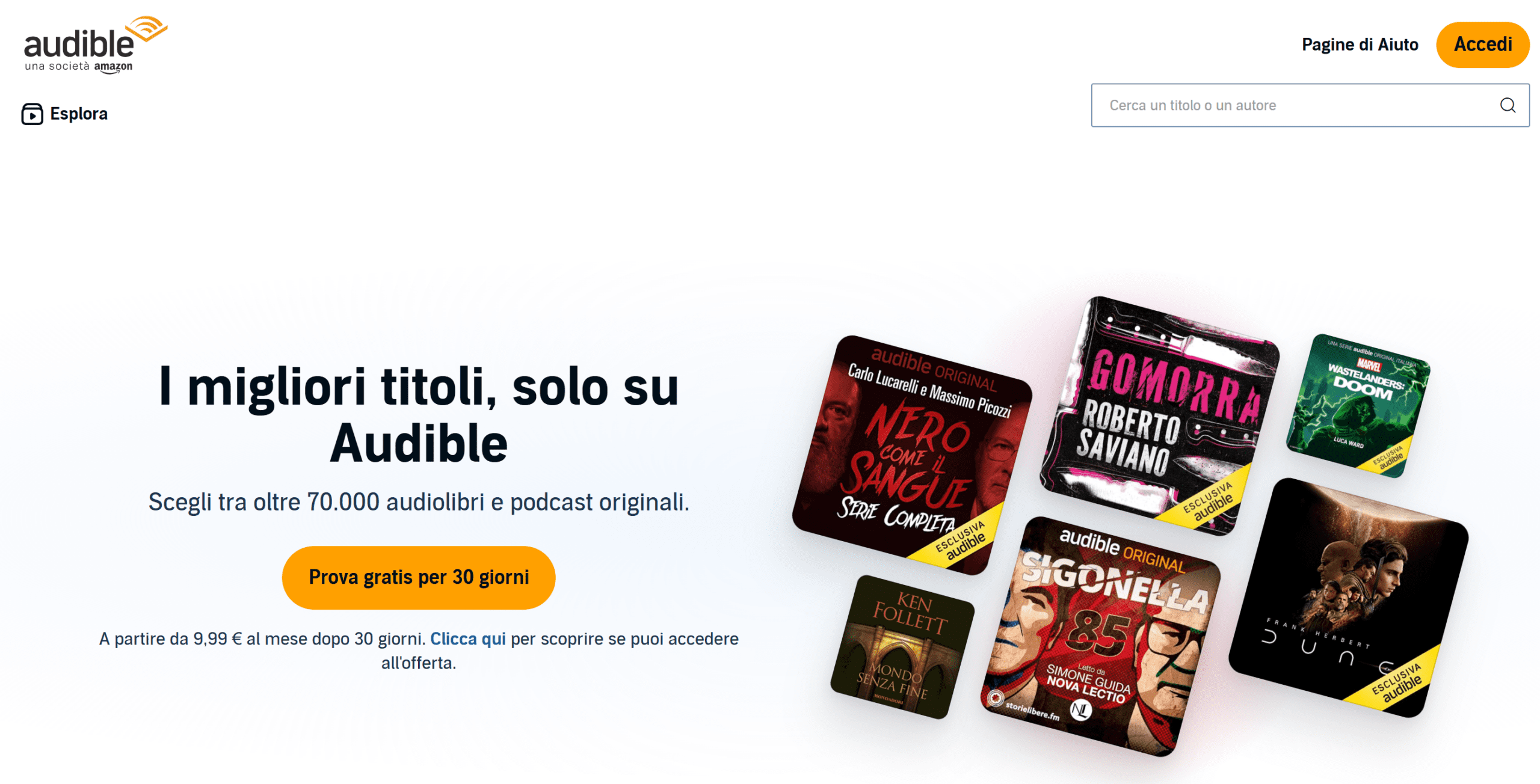 Come avere Audible gratis per sempre