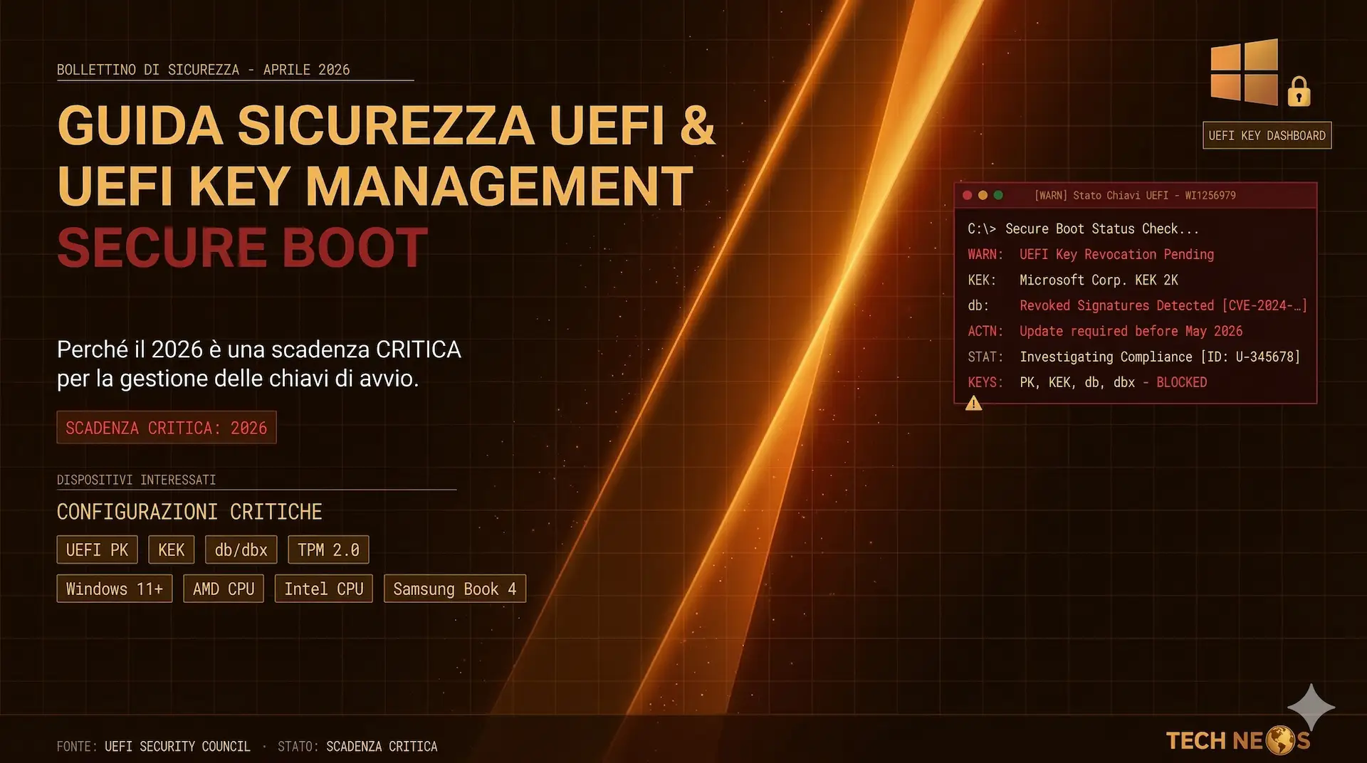 Secure Boot Windows: guida alla creazione e gestione delle chiavi UEFI ...