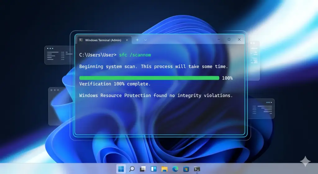 Windows 11 KB5083769: Download e Novità /scannow | Build Insider Maggio 2026