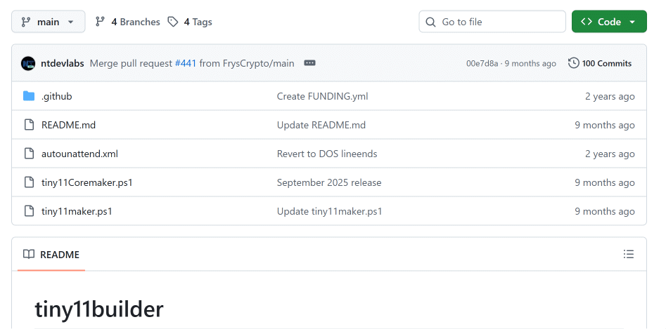Come creare una versione leggera di Windows 11 con Tiny11 Builder: Guida completa Come creare una versione leggera di Windows 11 con Tiny11 Builder: Guida completa