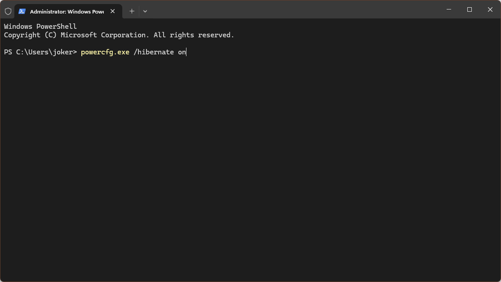Image 73 1024x577 image 73 ⋆ Come abilitare e usare l'ibernazione in Windows 11