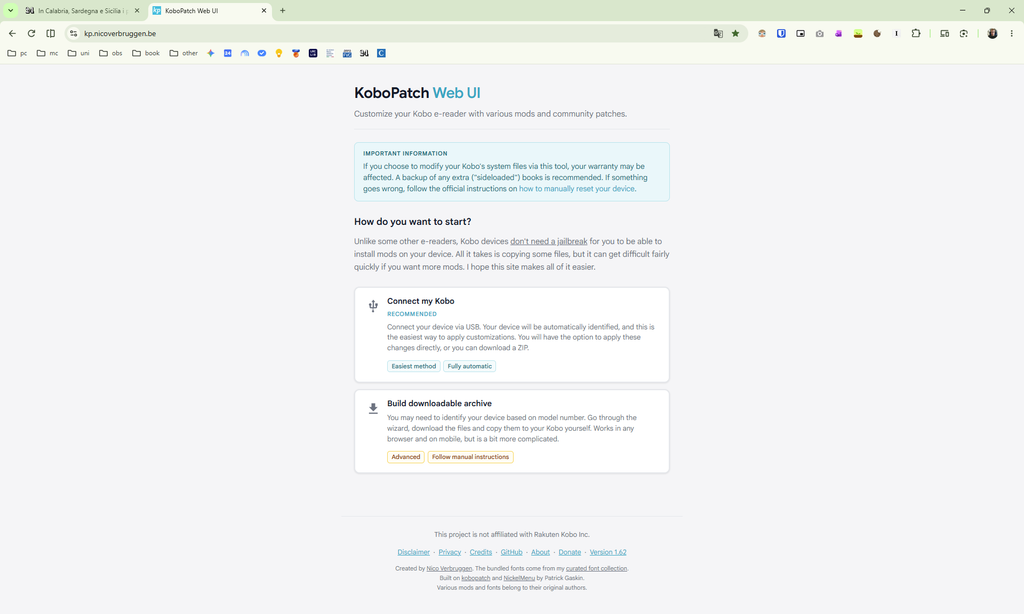 Modding Kobo con un click: la guida al Web UI di Nico Verbruggen Modding Kobo con un click: la guida al Web UI di Nico Verbruggen