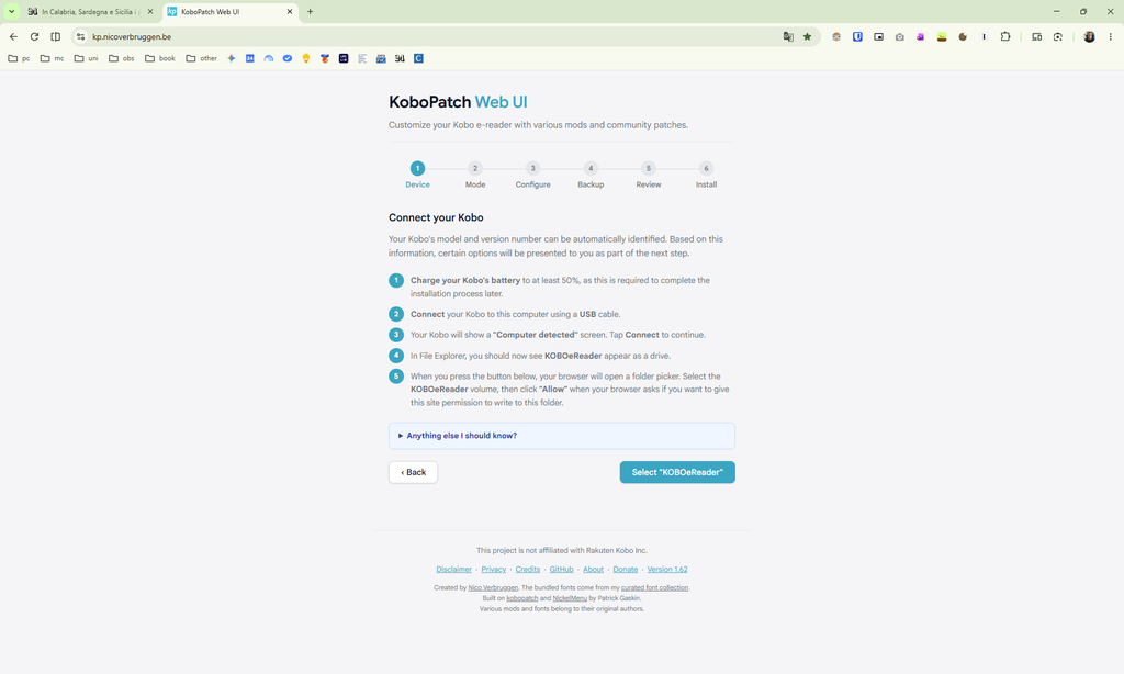 Modding Kobo con un click: la guida al Web UI di Nico Verbruggen Modding Kobo con un click: la guida al Web UI di Nico Verbruggen